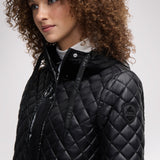 Peridot Women's Lightweight Quilted Longline Shacket