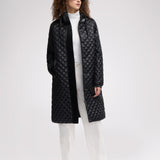 Peridot Women's Lightweight Quilted Longline Shacket