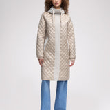 Peridot Women's Lightweight Quilted Longline Shacket