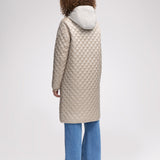 Peridot Women's Lightweight Quilted Longline Shacket