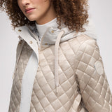 Peridot Women's Lightweight Quilted Longline Shacket
