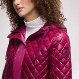 Peridot Women's Lightweight Quilted Longline Shacket