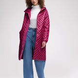 Peridot Women's Lightweight Quilted Longline Shacket