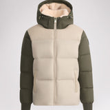 Rigel Men's Mixed Media Faux Shearling Puffer