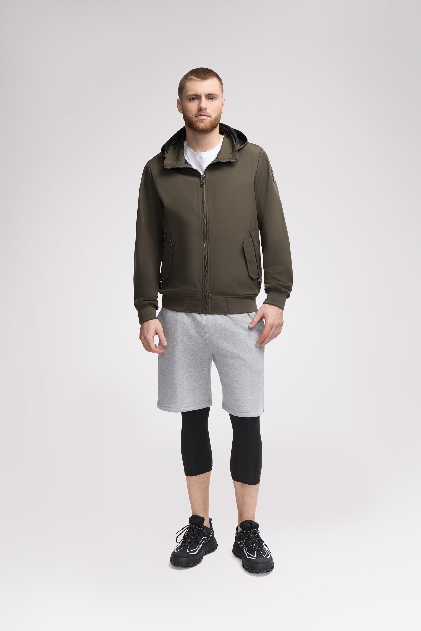 Riku Men's Hooded Golf Jacket