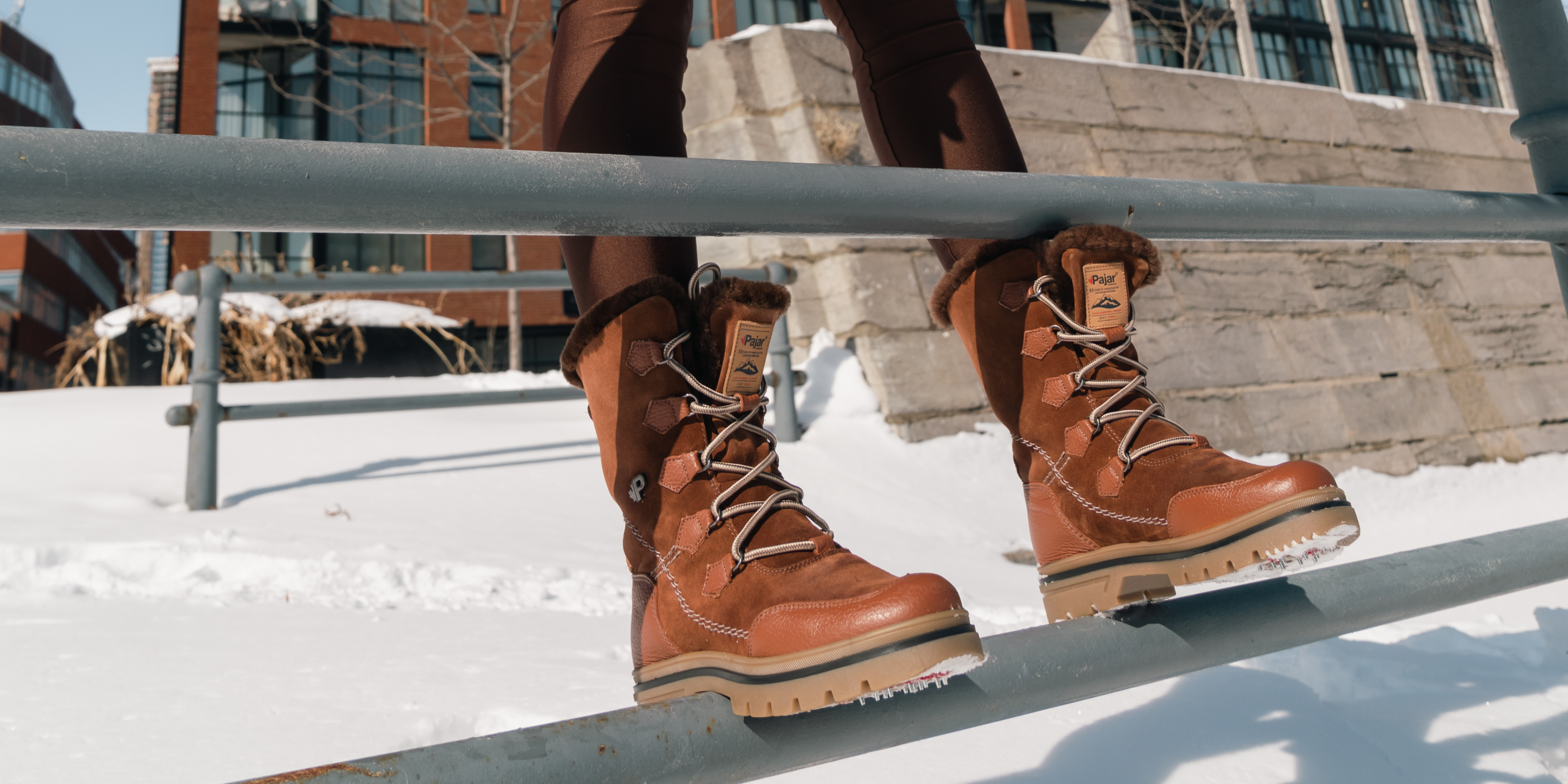 Pajar Boots Mens Snow Boots With Ice Grips Sarge IG Men's Boot W